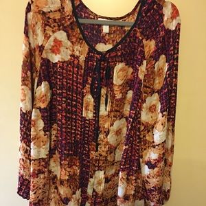 Macy’s long sleeve blouse